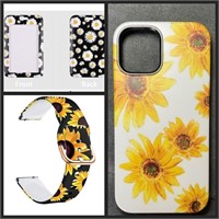 NEW Bright Yellow Sunflowers - Phone Case, Band +