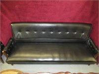 MID CENTURY MODERN SOFA  AND MATCHING CHAIR