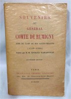 Paperback Copy Of Souvenirs Du General Comte Du Ru
