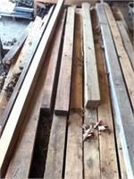 PIne Posts 2.5x 3.5 most 9', approx. 45 pcs