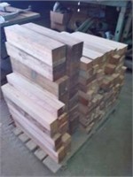 Oak, 2.25 x 2.25-22" in length- 17 pieces