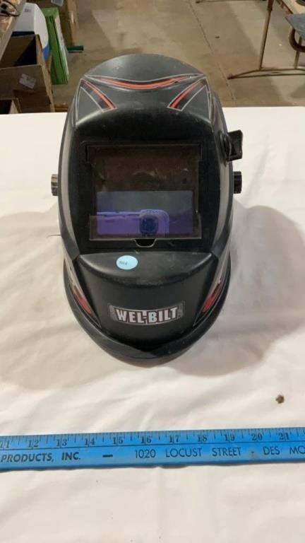 Wel-bilt welding helmet.