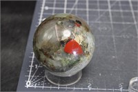 African Bloodstone Sphere, 6oz, 50mm