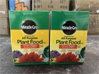 (2) Miracle-Gro All Purpose Plant Food
