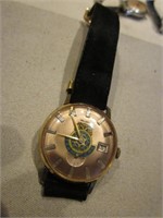 Helbros Teamsters Union Gold-Toned Watch
