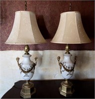Vintage Hollywood Regency Table Lamps (2)