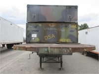 Military Fold Out Office Trailer,