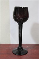 An Amethyst Glass Goblet