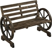 Yaheetech 41" Wooden Wheel Bench