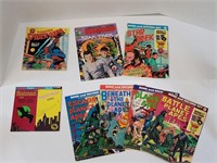 6 Book & Record Sets & Batman & Spider-Man Records