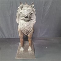 Bronze Thai style lion statue