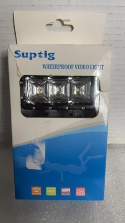 Waterproof video light