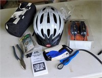 Bike helmet, pliers, boot dryers, etc.
