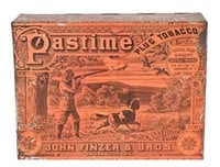 Vintage Pastime Plug Tobacco Tin Box