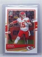 Patrick Mahomes 2020 Optic