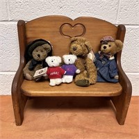 Doll Bench, Boyds , Asst Bears