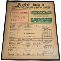 Vintage1906 Baseball Bulletin Nation Leagues
