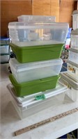 Shoebox size containers