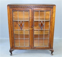 English Art Deco Curio Cabinet