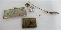 Candle Snuffer, Made in India Belt Buckle, &