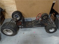 Go-Kart Chassis & Wheels - For Parts