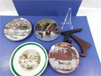 Collector Plate Lot(4)--Bradford Exchange #4799D