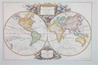 Mappemonde Ou Description Du Globe... 1783.