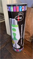 Newer design lava lamp in the box , not tested