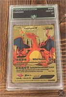 Pokémon Gold Custom Charizard Card