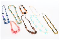 Multi Color Beaded Necklaces
