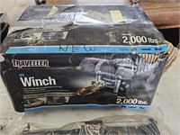 2000 lb ATV Winch