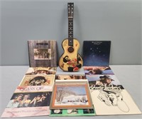 Country Music Records & Gene Autry Guitar