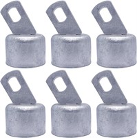 6pcs 1-5/8 Chain Link Fence Rail End Cap