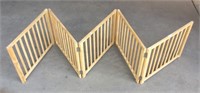 Five Section Wooden Fencing