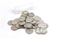 Coin 40 Gem B.U. Washington Quarters Mixed Date