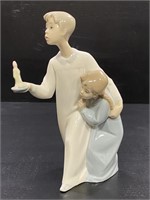 Lladro "Boy & Girl" Porcelain Figurine