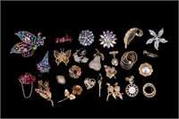 Estate Brooch Collection (25)