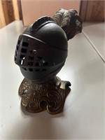 BRASS KNIGHT W/ HELMET