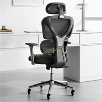 Sytas Ergonomic Home Office Chair  Black