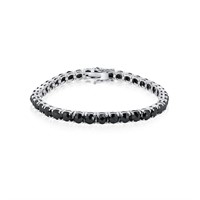 14K WHITE GOLD 15.00CT DIAMOND BRACELET