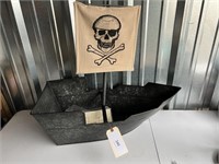 POTTERY BARN PIRATE SHIP PARTY BUCKET
