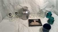 Miscellaneous glassware