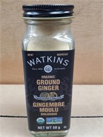 Watkins Organic Ground Ginger 58g x3