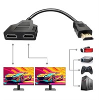HDMI Splitter Cables Male 1080P to Dual HDMI Femal