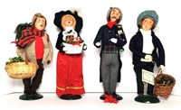 Byers Choice Carolers Lot of 4
