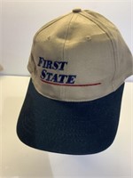 Where is state self adjusting ball cap appears to