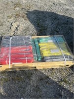 PALLET OF ASSORTED HOIST STRAPS