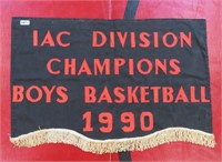 IAC Division Champions Boys Basketball 1990