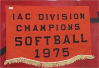 IAC DIvision Champions Softball 1975