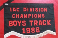 IAC Division Champions Boys Track 1988